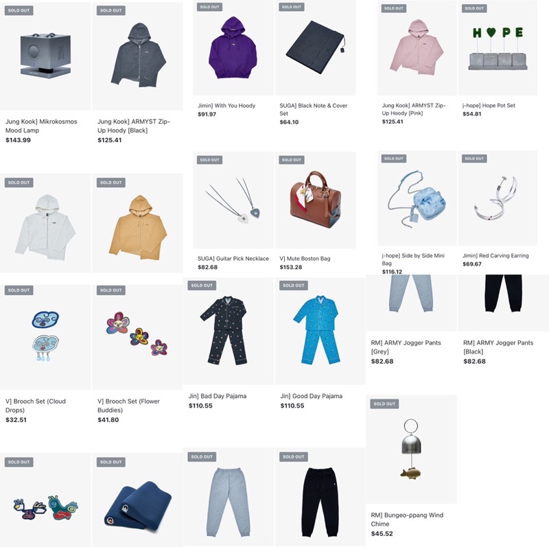 ARTIST-MADE COLLECTION BY BTS | inmarco.ae