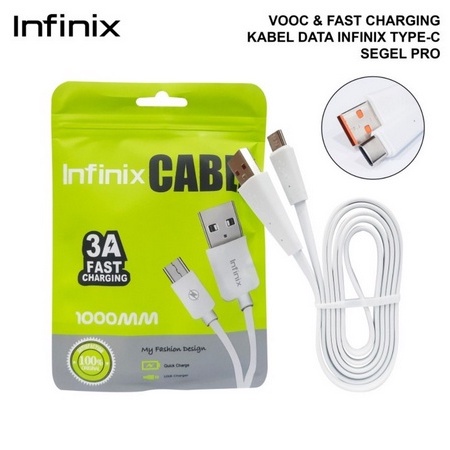 Kabel Data Infinix 3A Fast Charging Type C 1000Mm