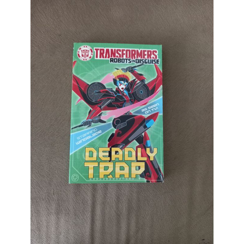 Transformers Robots In Disguise book Preloved