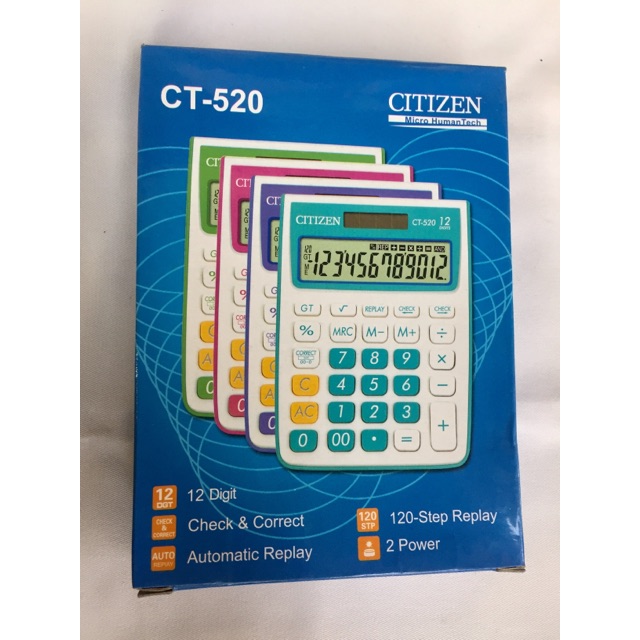 

Kalkulator Citizen CT-520