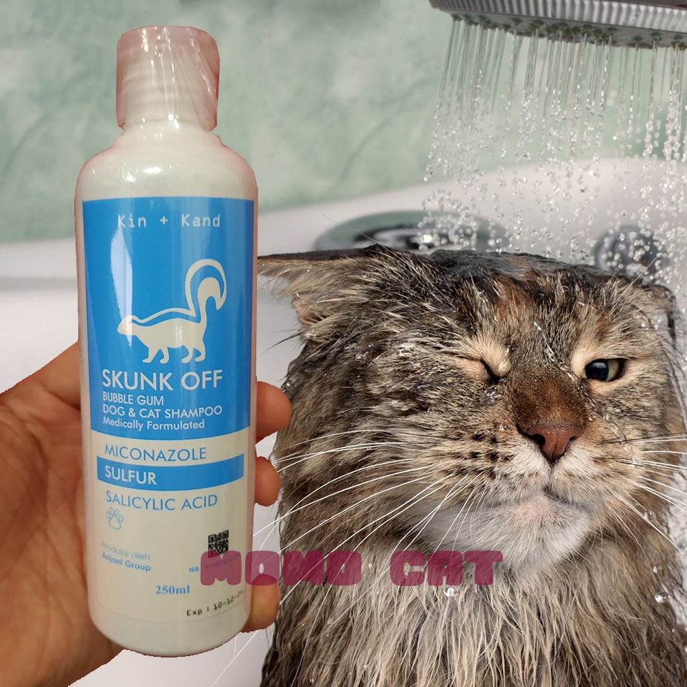 Shampoo Anti Kutu Water based 250ml untuk Kucing/Anjing