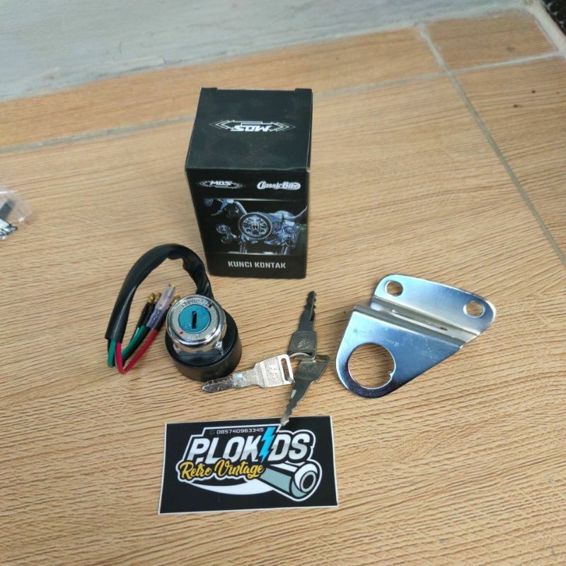 KUNCI KONTAK CB 100 CB125  KONTAK CG 125 MERK MOS