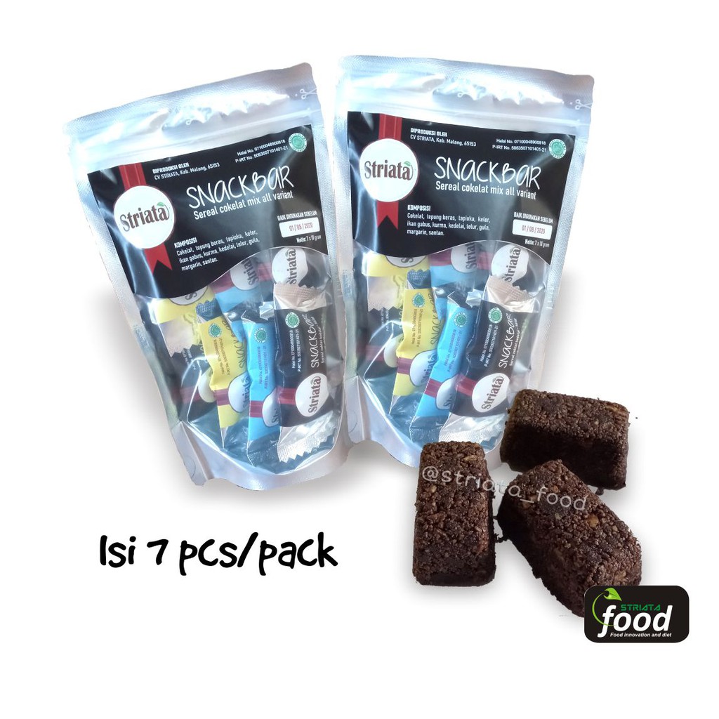 

Snackbar Coklat STRIATA - Mini Mix