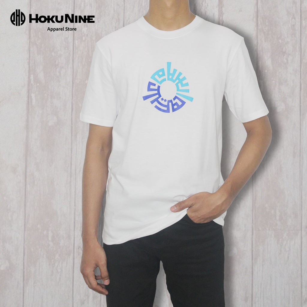 Kaos Distro T-Shirt Pria Assalamualaikum Kaligrafi