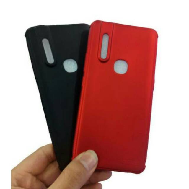 Baby skin ultrathin casing softcase ume emerald Vivo V15
