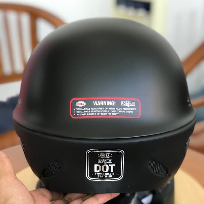 Auto Parts and Vehicles Bell Rogue Matte Black Motorcycle Helmet Size