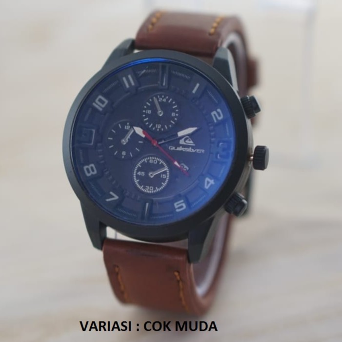 PRIA SPORTY QS QUICKSILVER CRONO 3 VARIASI DATE ON QS018