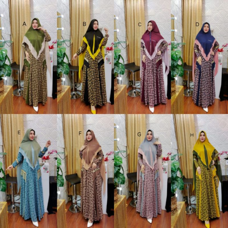 AYLA PREMIUM SET SYARI ORI YODIZEIN