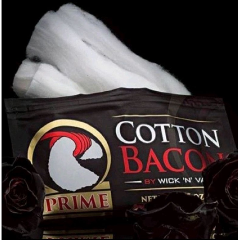 Cotton bacon Prime- vape cotton- kapas organik khusus vape