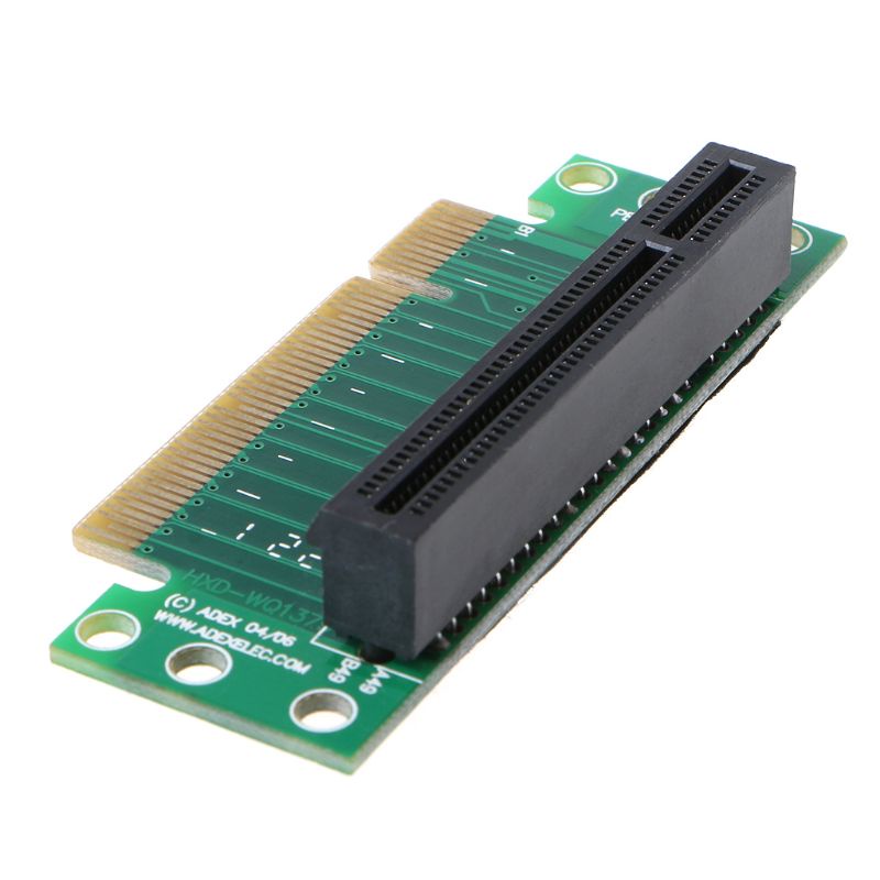 Btsg PCI-Express Adaptor Kartu Riser 8X Tinggi 1U Server Komputer PCIe Socket Adapter