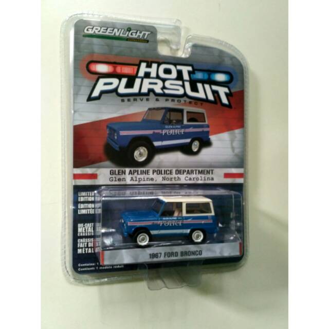 Greenlight Ford Bronco Hot Pursuit