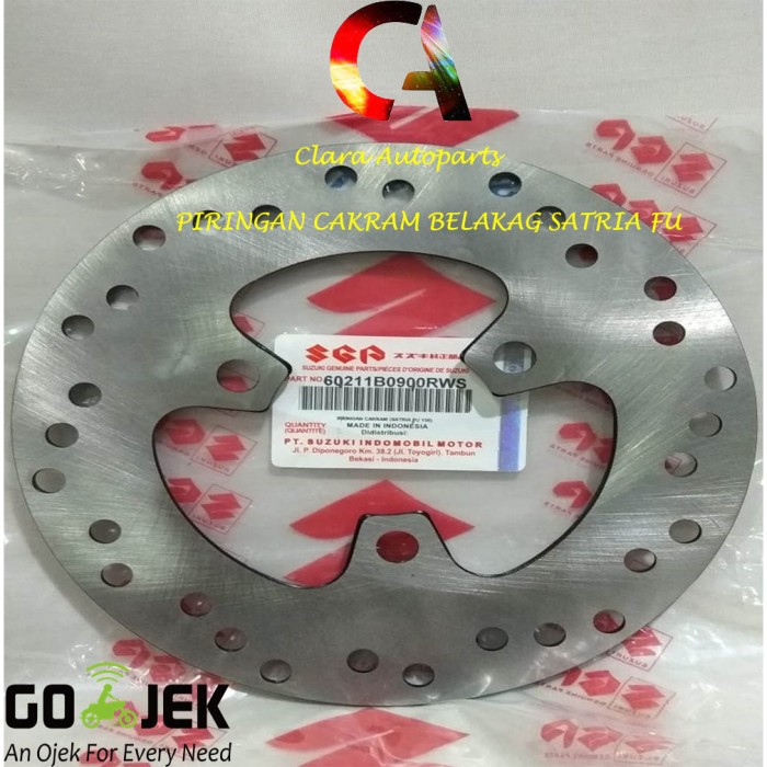 piringan cakram belakang satria fu cakram satria fu piringan satria fu