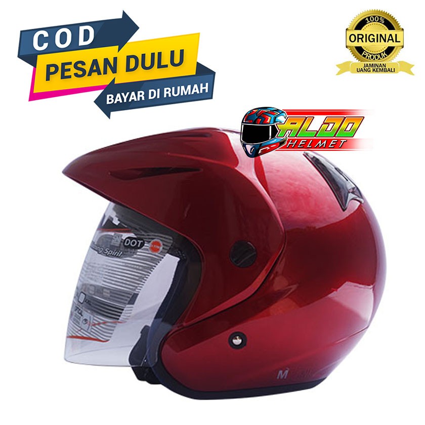 HELM INK CX 22 SOLID MAROON ORIGINAL | Helm | INK | HELM INK CX22 100 % ORI