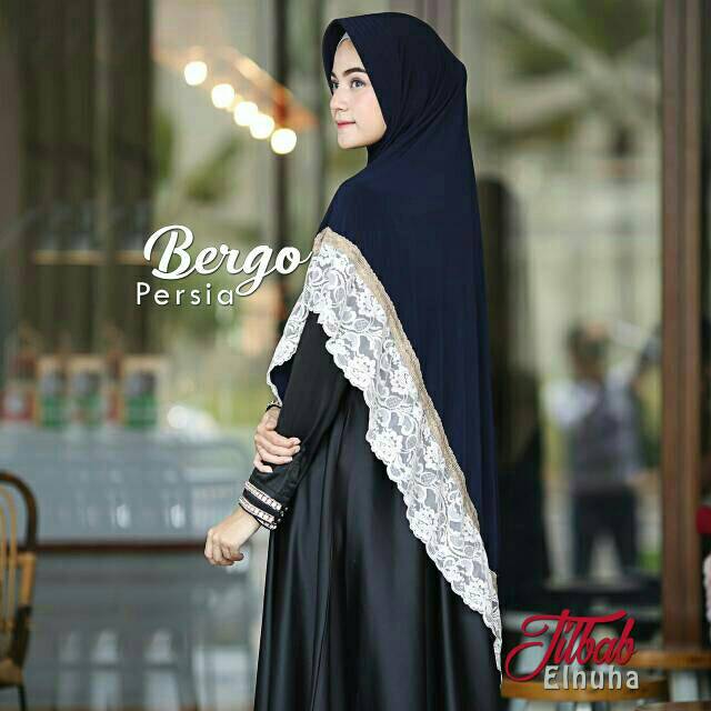 Jilbab Khimar Bergo Persia by Elnuha