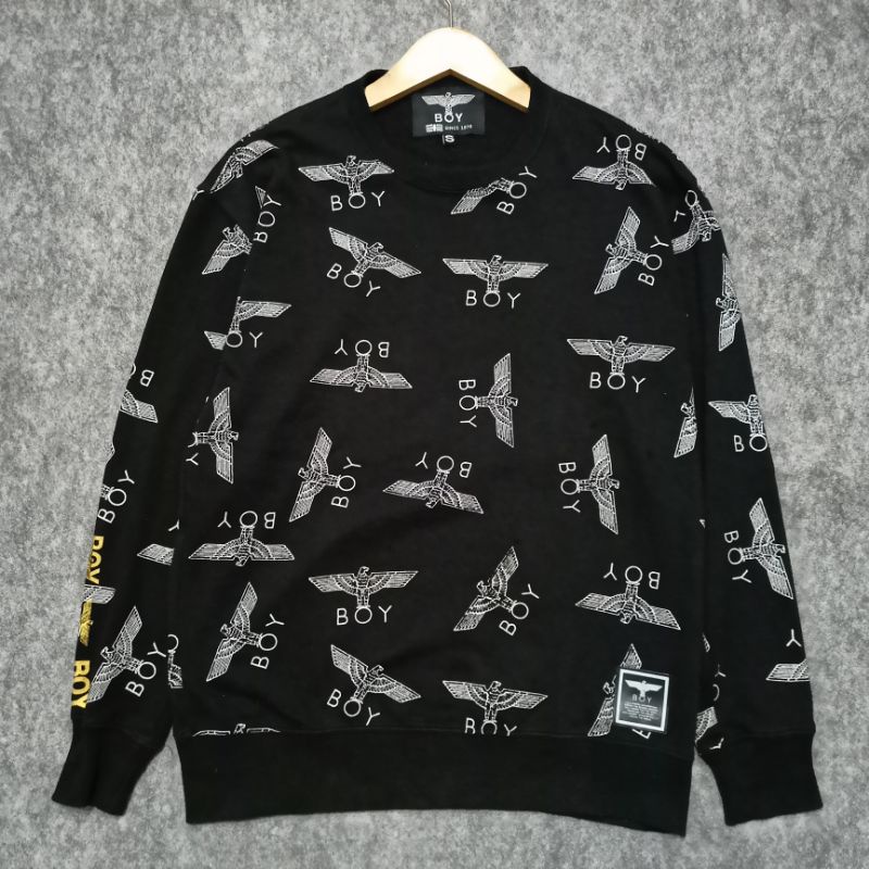 Crewneck Boy London Second Preloved Original Full Print