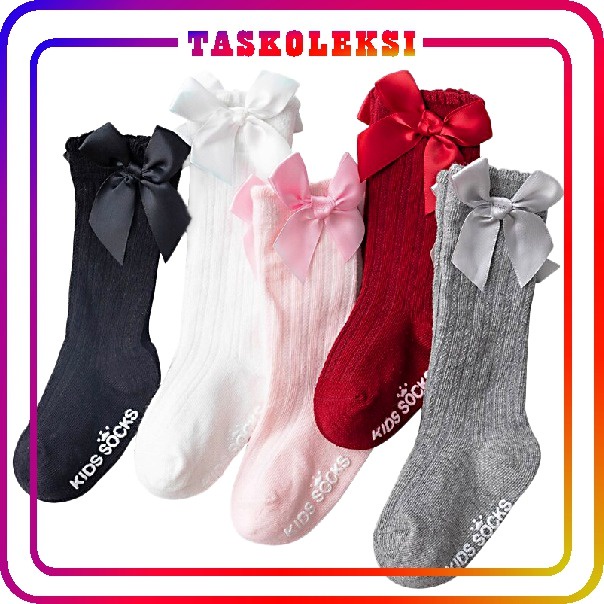 ☛TK☚ R409 Bevavar Kaos Kaki Panjang anak Bayi anti slip / Kaus kaki bayi untuk Perempuan