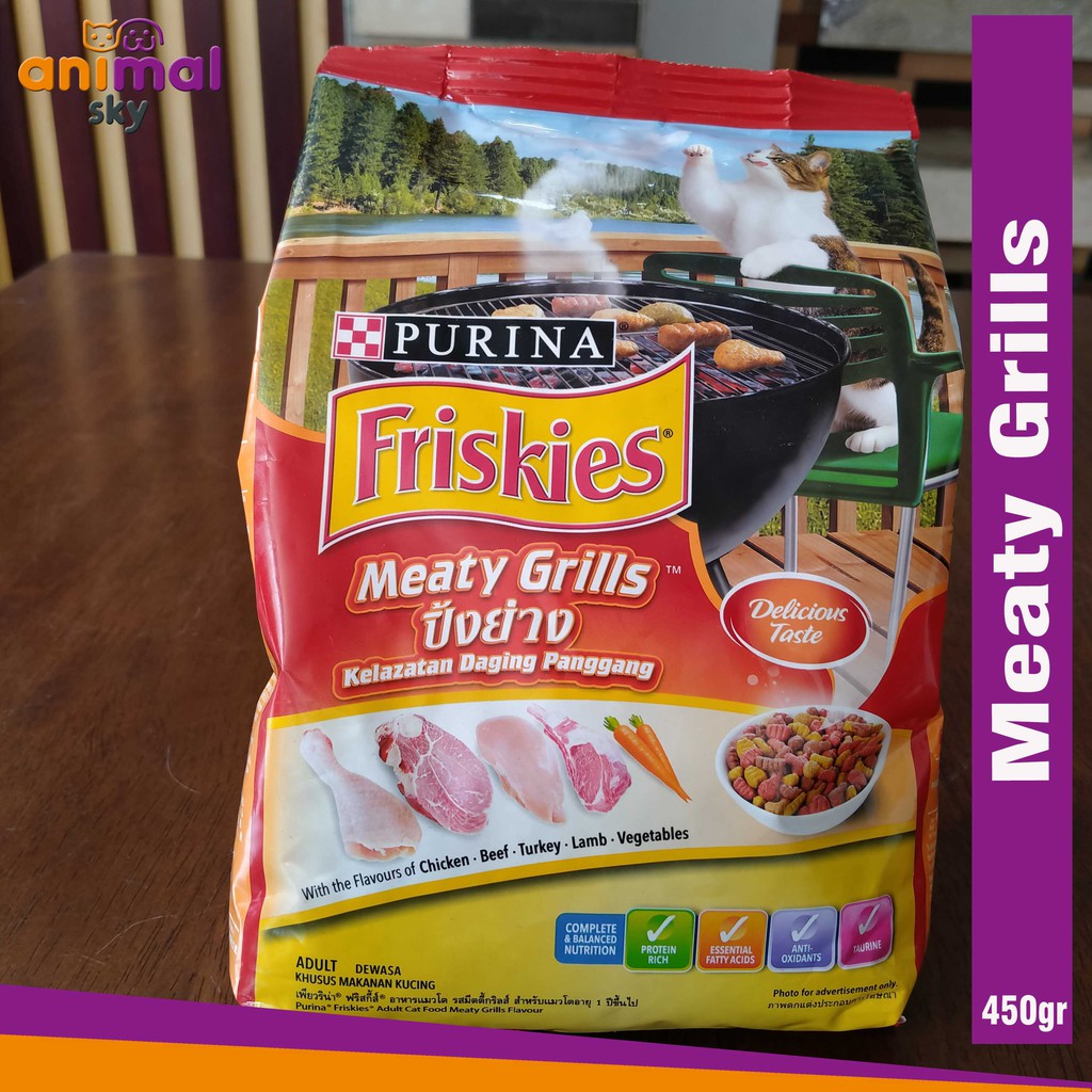 Makanan Kucing Friskies / Friskies Meaty Grills 450g / Friskies 450g