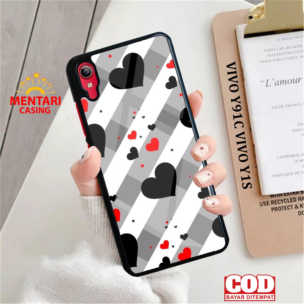 Case VIVO Y91C Y1S CASING VIVO Y91C Y1S [ COUPLE MICKEY ] Case hp kondom hp case aesthetic case anim