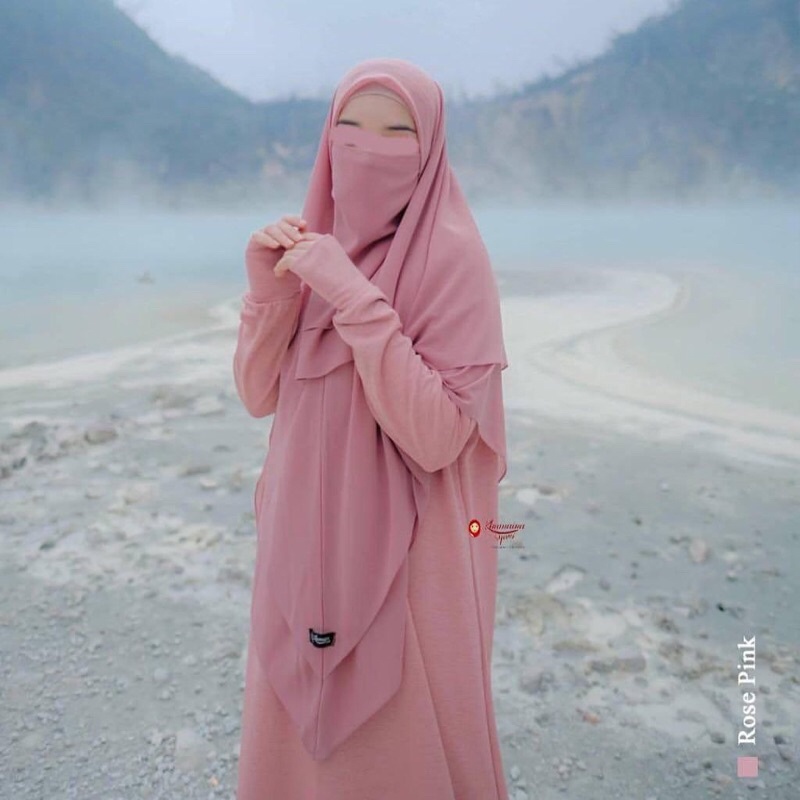 Leopard knit ( gamis saja) | byKhumairaSyari |KDGallery