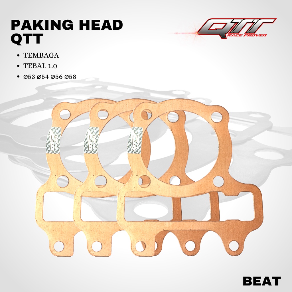 Paking head tembaga QTT Beat 1mm diameter 54 55 56