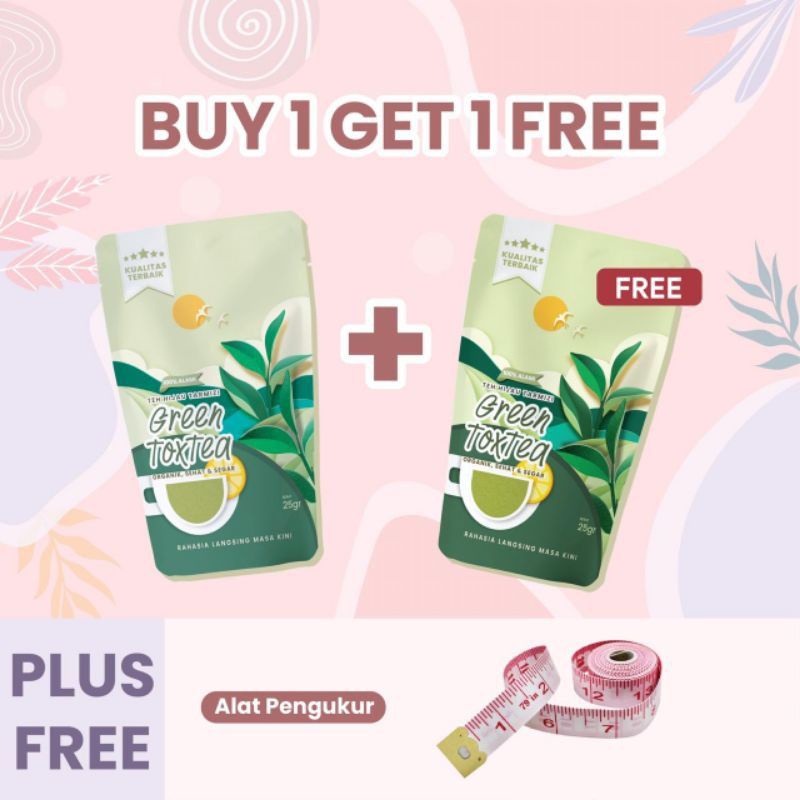 

GREENTOXTEA BUY 1 GET 1 FREE TEH DETOX PELANGSING BERGARANSI