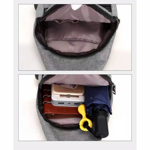 Promo..!! TAS USB Selempang sling bag tas pungung