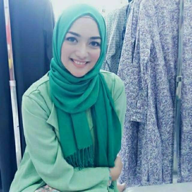 Dauky Hijab Selendang Pashmina Audie  Agnella Polycotton-F Agnella -416toska