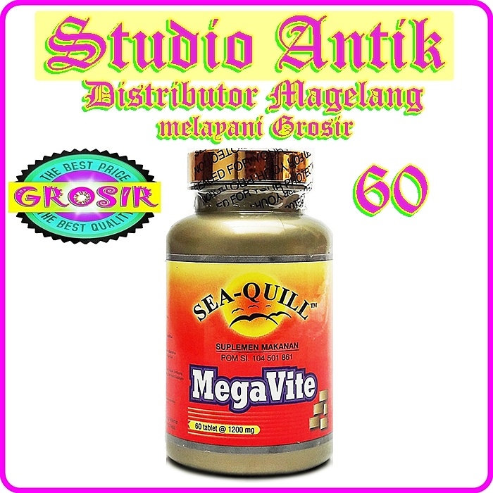 SEA QUILL MEGAVITE 60 - 17284 - SEA QUILL MEGAVITE 30 - MULTI VITAMIN - SeaQuill Megavite