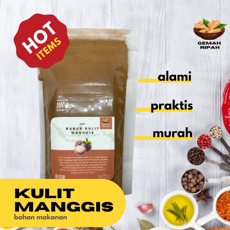 

Kulit Manggis Bubuk serbuk