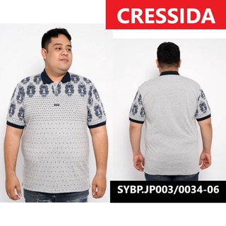 gof 06A2 CRESSIDA BIGSIZE POLO T-SHIRT  Pakaian Pria Atasan Kaos Polo Berkerah Wangky Casual Lengan Pendek Original