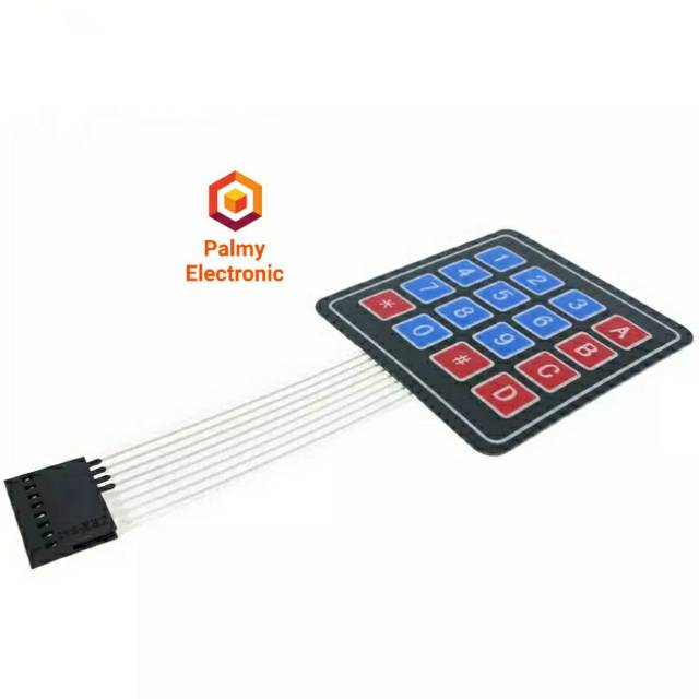 4 x 4 Membran switch keypad POM Mini