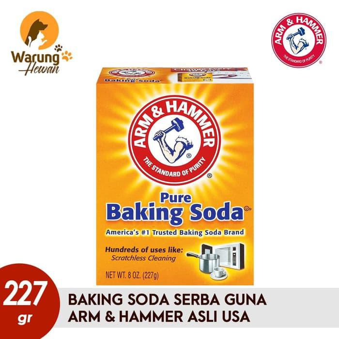 

Baking Soda Serba Guna Arm and Hammer 227 gram MADE IN USA BERKUALITAS