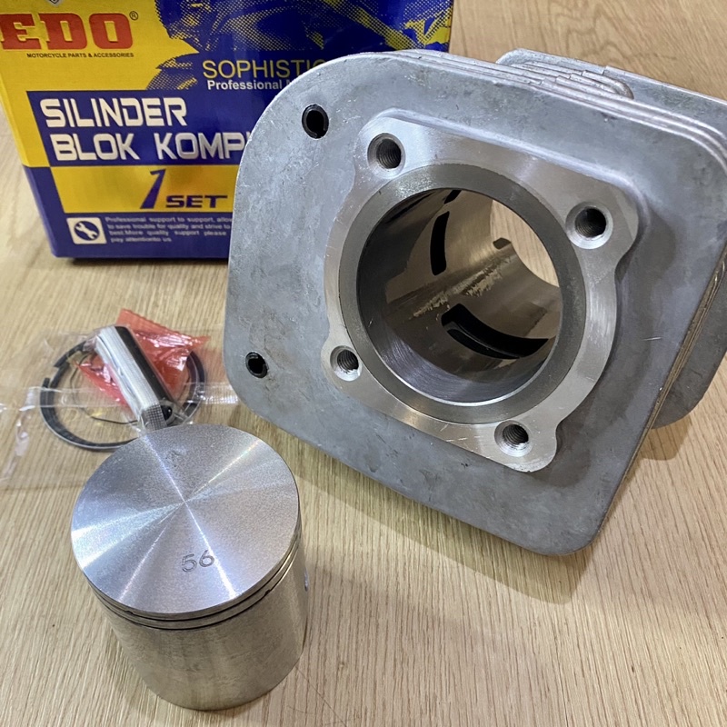 cylinder blok fiz r y125 bore up piston 56 blok fiz r 56 y125 piston 57mm
