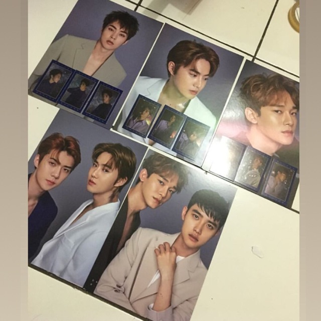 EXO SEASON GREETING 2019 Sharing Goods ( sehun, suho, xiumin, chen )
