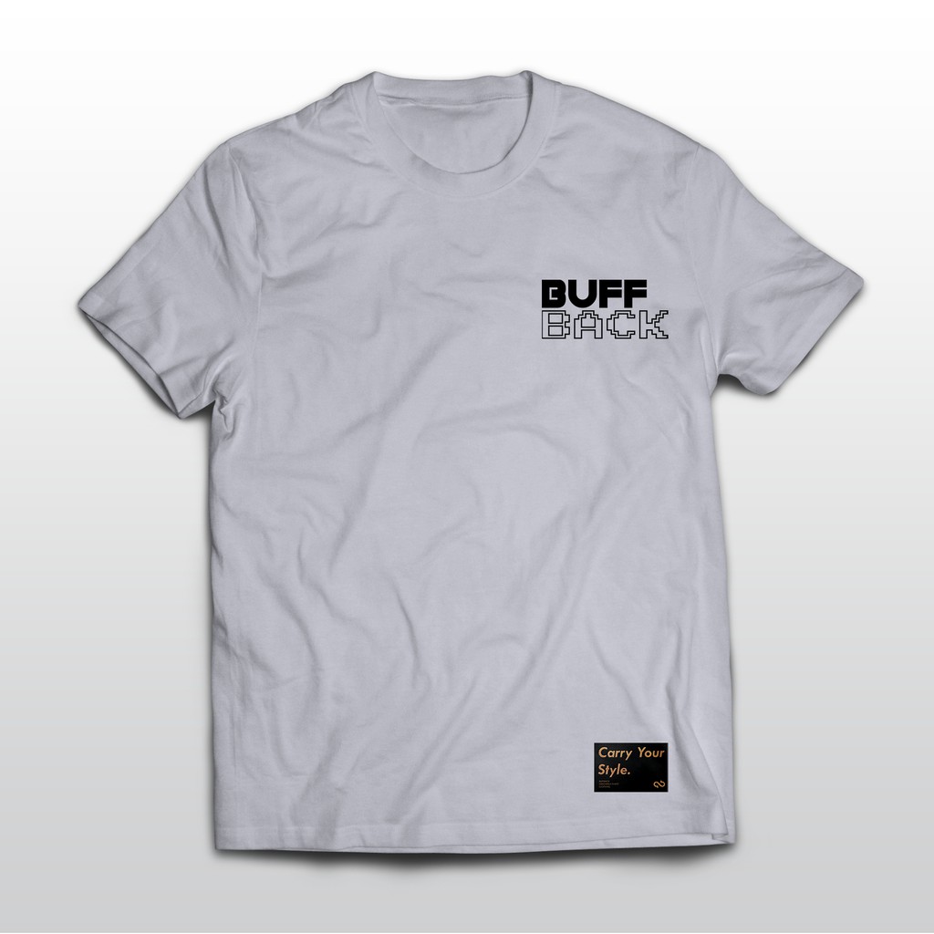 T-Shirt Pria BUFFBACK 8-Bit A01