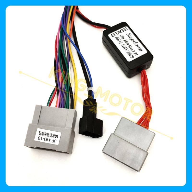 Soket Kabel HU Android + Step Down Kamera OEM PnP BRV-HRV 2022 / City Hatchback 2021