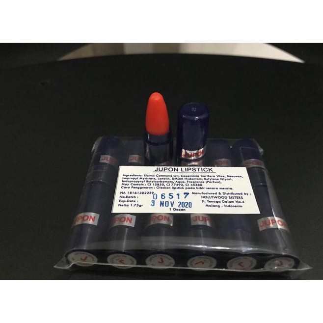 FREE ONGKIR JUPON MINI LIPSTICK ORIGINAL BPOM - JUPON PEMERAH BIBIR ORIGINAL