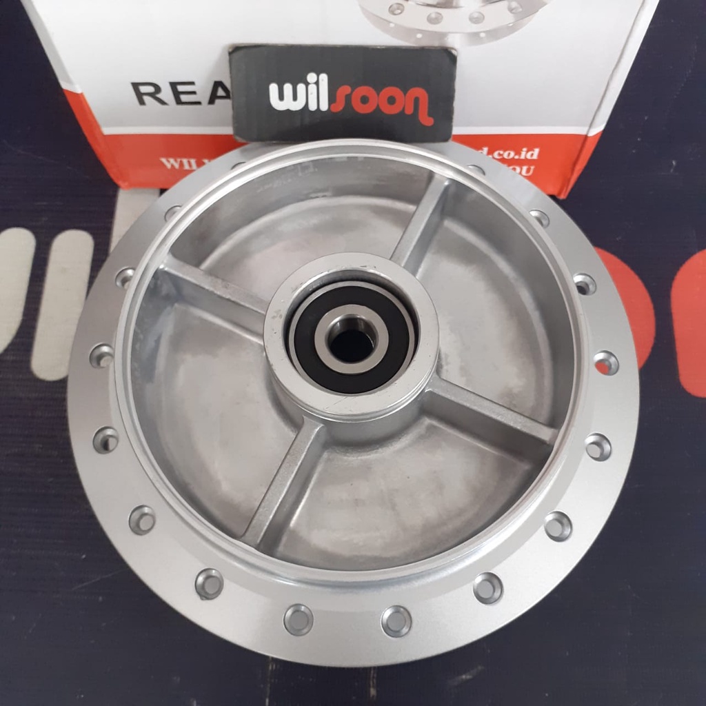 Tromol Belakang / Rear Hub Honda Mega Pro Verza Silver Wilwood