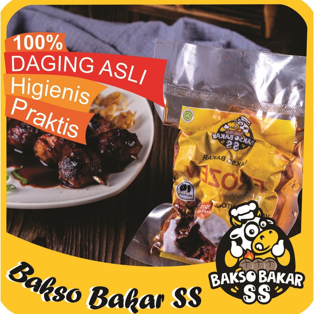 

FROZEN FOOD Bakso Bakar ss Bakso Bakar Sapi Makanan Siap SAJI