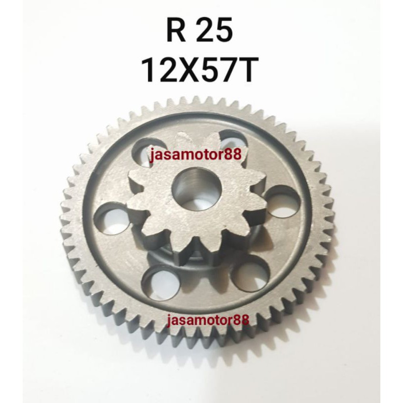 GEAR GIR GIGI IDLE STATER KECIL R25 R 25  12×57 T
