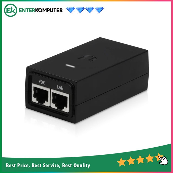 Ubiquiti POE Injector 24VDC, 12W - UBNT-POE-24-12W