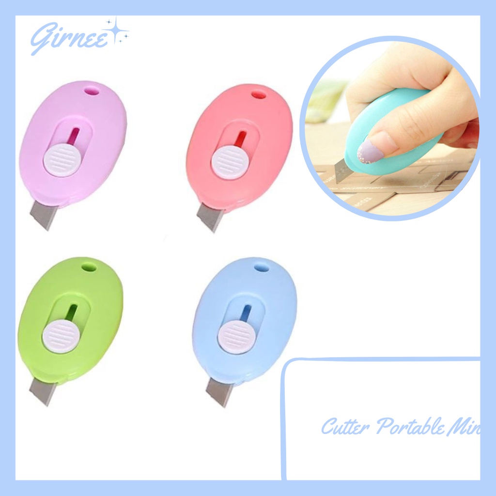 

Pisau Pemotong Kertas/Cutter Mini Portable Imut/Silet Mini/Katter Mini/Pisau Kecil