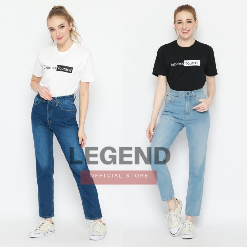 HARGA PROMO!! CELANA JEANS BOYFRIEND WANITA CELANA PANJANG JEANS