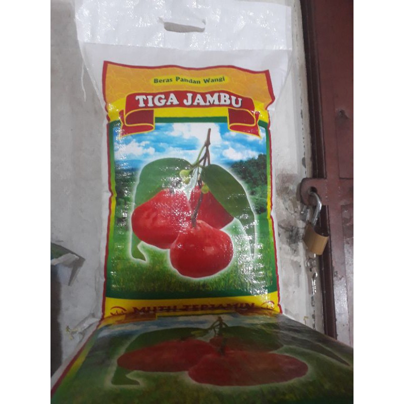 

beras tiga jambu wangi pandan 5kg,10kg,20kg