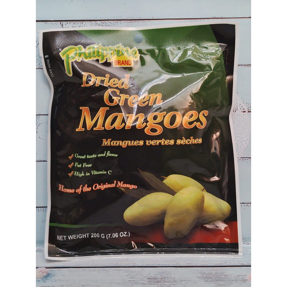 Jual Philippine Dried Green Mangoes 200g Shopee Indonesia