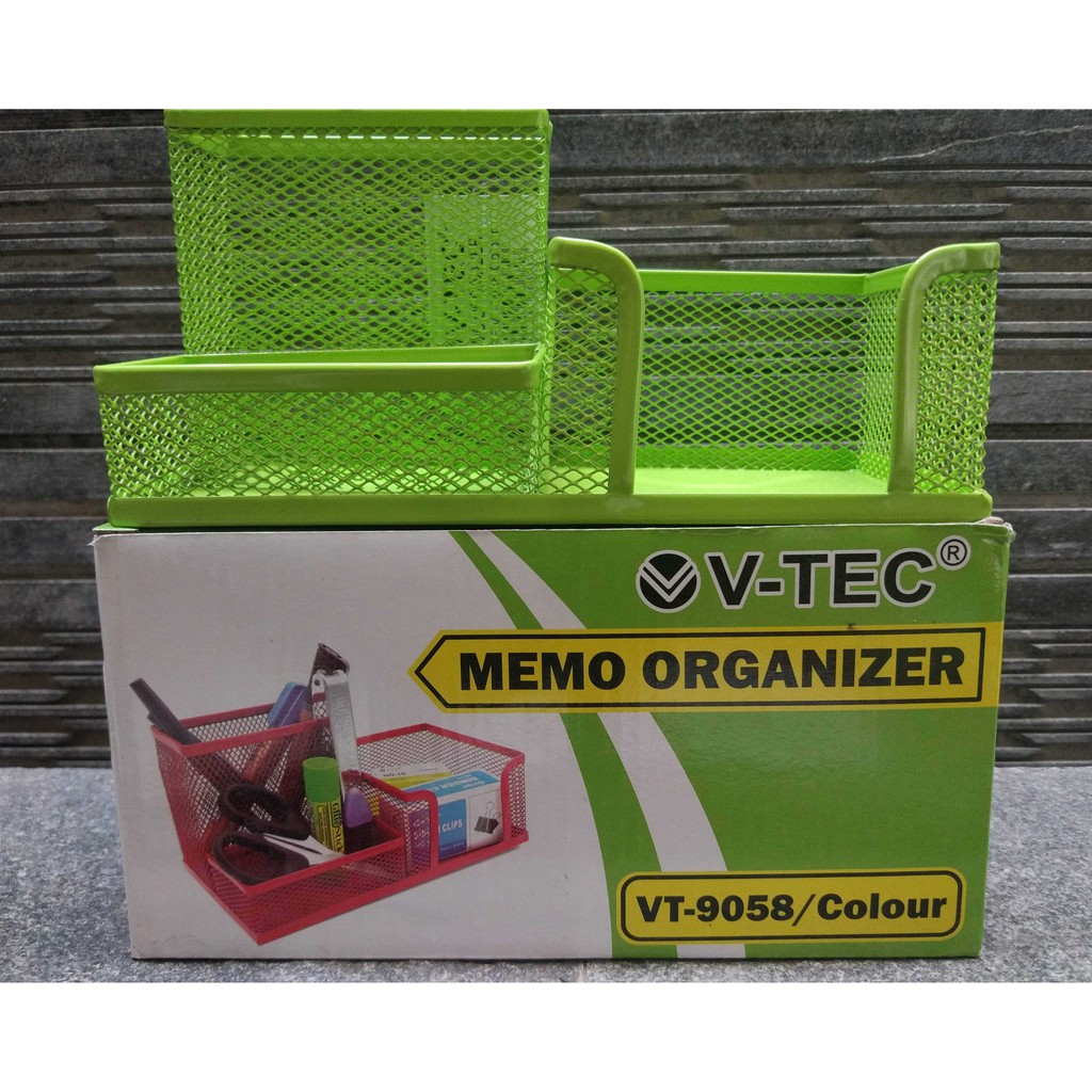 

V-Tec Memo Holder Organizer Jaring 9058 AK-171 Hijau