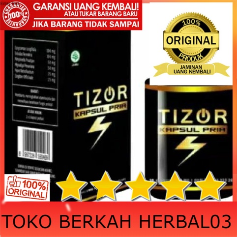 100% ASLI Tizor Obat Asli Impotensi Dan Prostat Aman Bpom di jamin Original Dan Berkualitas