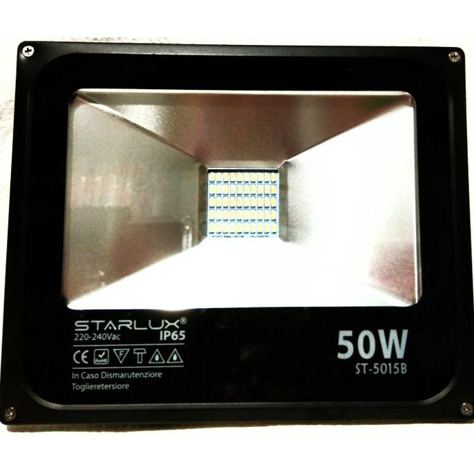 Lampu Sorot Led 50 Watt 50 W 50Watt Lampu Tembak Taman Indoor Outdoor - Kuning Exclusive
