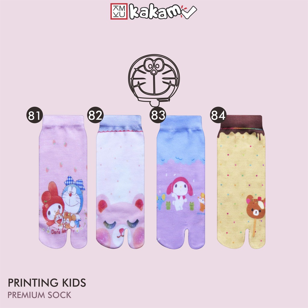 Kakamu Kaos Kaki Anak Printing Karakter 5