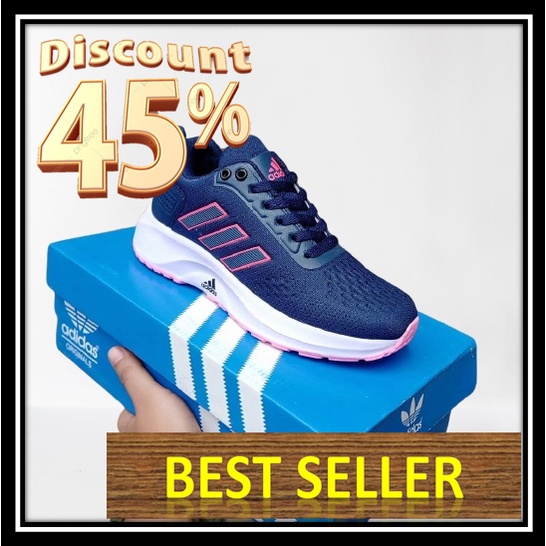 Sepatu Olahraga Wanita Sneakers Adidas Zoom Sport Running